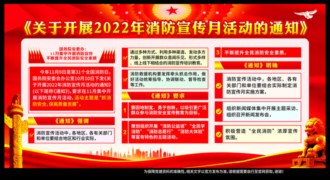 2022年消防宣傳月