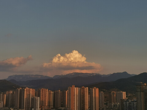 城市的天空