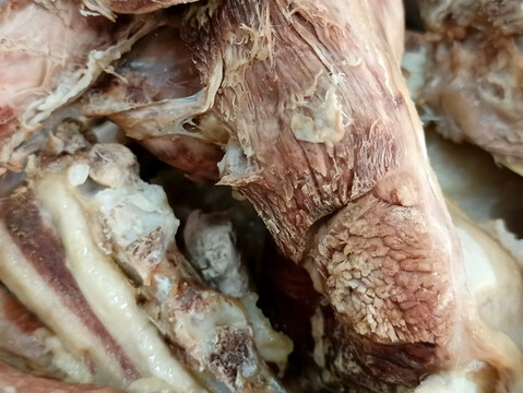 手撕羊肉