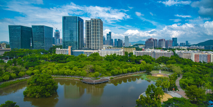 粤港澳大湾区全景