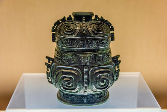 上海博物馆西周恭王青铜壶