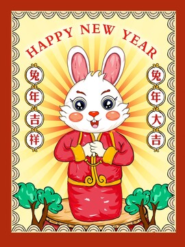 兔子插畫