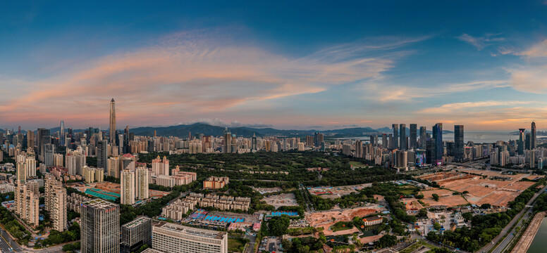 深圳南山福田全景