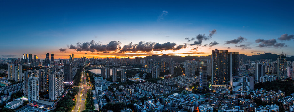 深圳南山全景