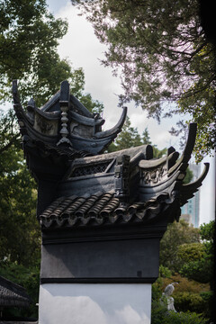 上海桂林公园古建筑