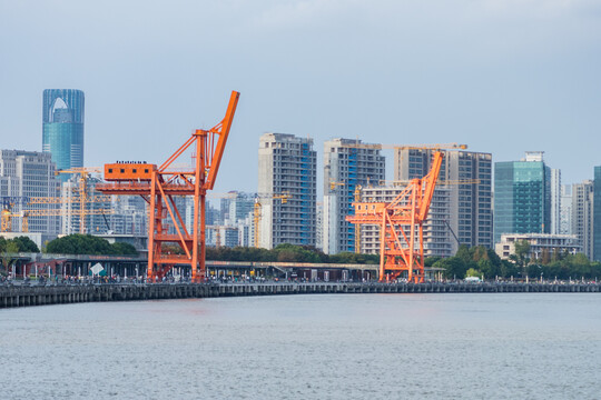 上海徐汇滨江江景