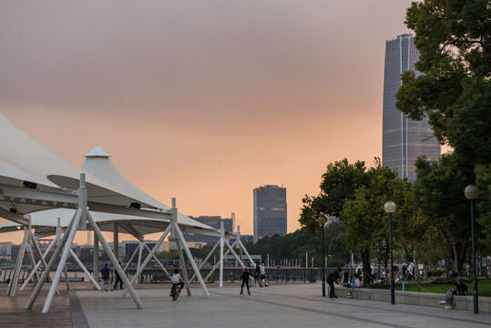 上海徐汇滨江江景