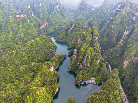 湖南张家界武陵源宝峰湖