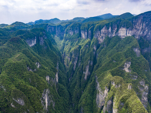 湖南张家界山川地貌