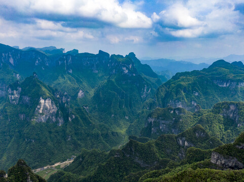 湖南张家界山川地貌