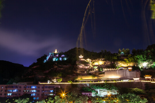 延安市夜景