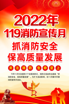 2022年119消防宣傳月