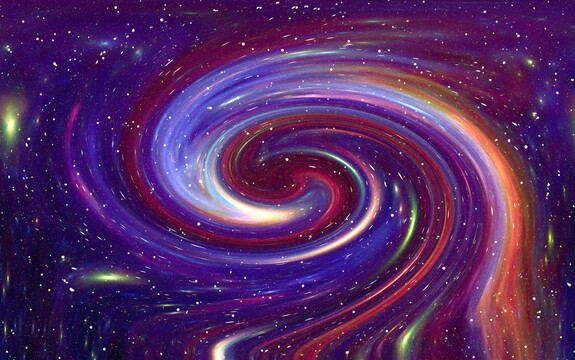 絢爛漩渦星空