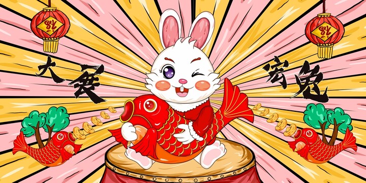 兔年海報