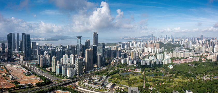 深圳南山区全景