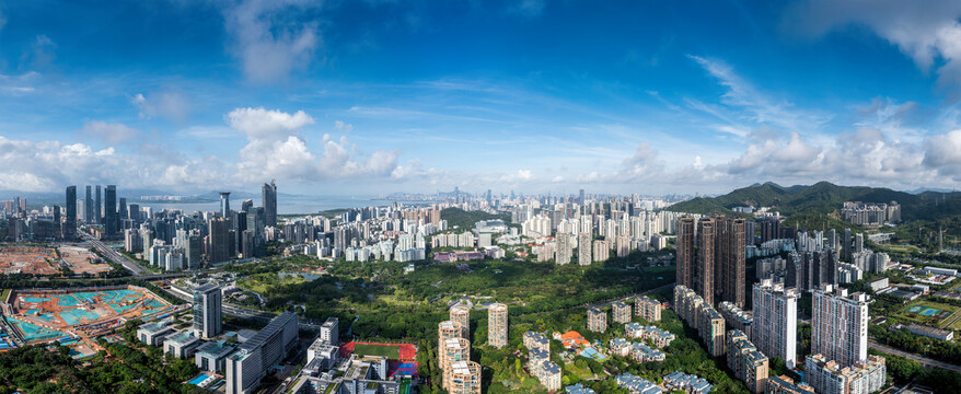 深圳南山区全景