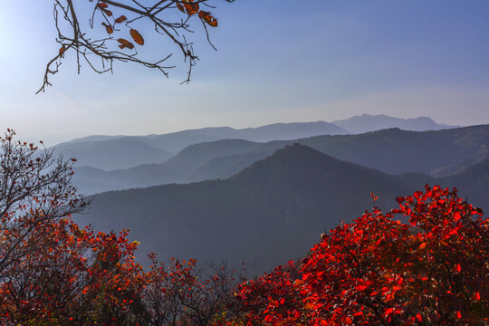 美丽的大山秋色图片