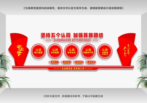堅持五個認同