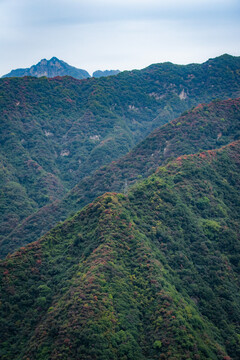 圭峰山秋景竖拍