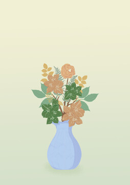 花瓶或瓶花