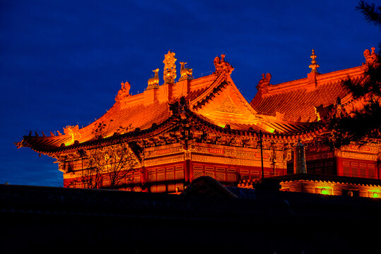 大召寺夜景