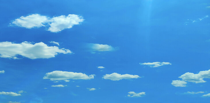 蓝天白云高清大图