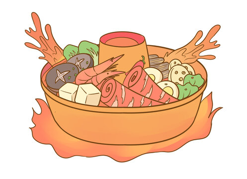 卡通火鍋