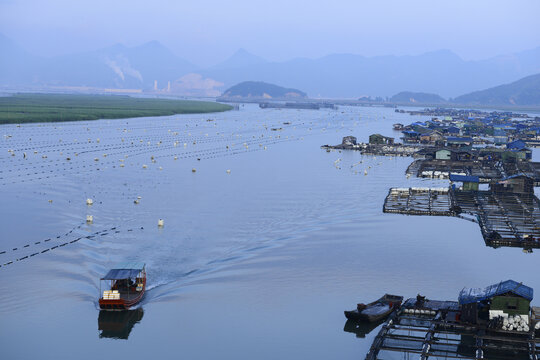 霞浦滩涂渔排