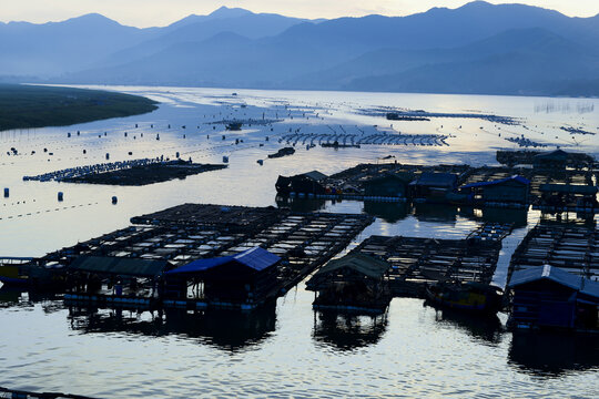 霞浦滩涂渔排