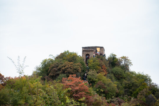 西安圭峰山山顶