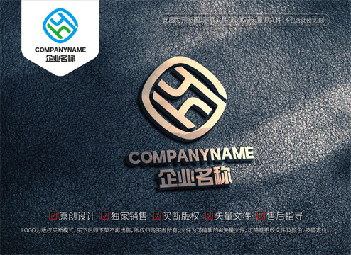 HY字母標(biāo)志超橢圓標(biāo)志