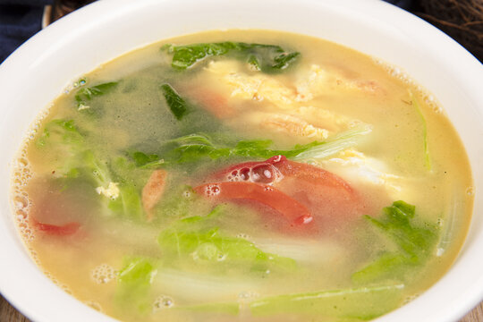 煎蛋湯