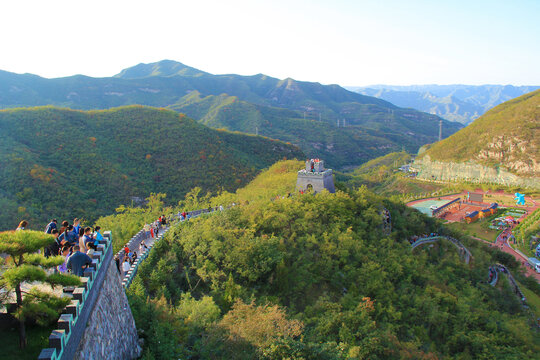 太行山麓游长城