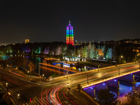 大报恩寺夜景