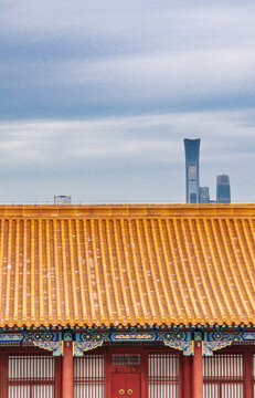 北京故宫建筑风景