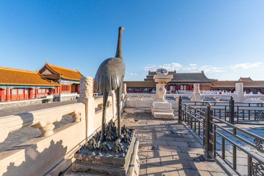 北京故宫建筑风景