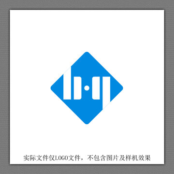 BY字母LOGO設計