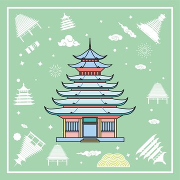 侗寨鼓樓