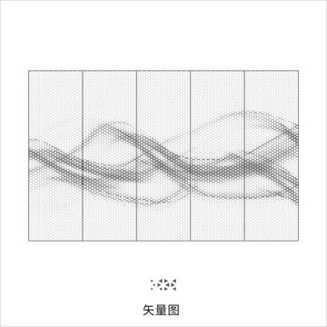 新中式鏤空圖案