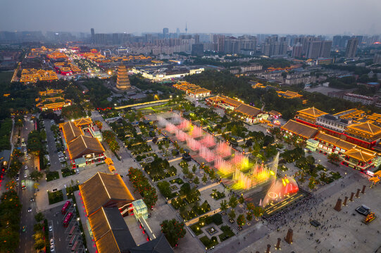 大雁塔夜景