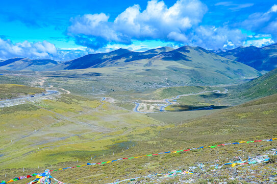 折多山风光