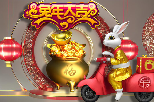 兔年元寶