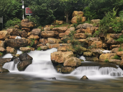 城市人工湿地公园