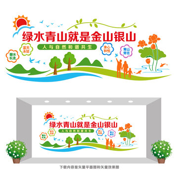 綠水青山就是金山銀山