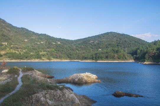 乡村山水自然景色