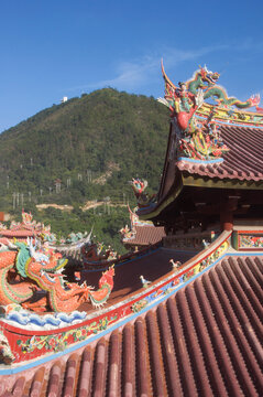 隐秀寺建筑局部