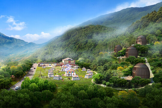 帳篷效果圖