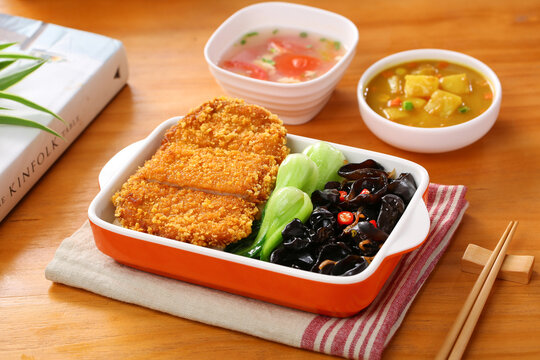 咖喱大排飯