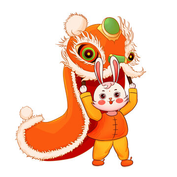 兔年舞獅