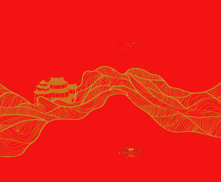 線條山